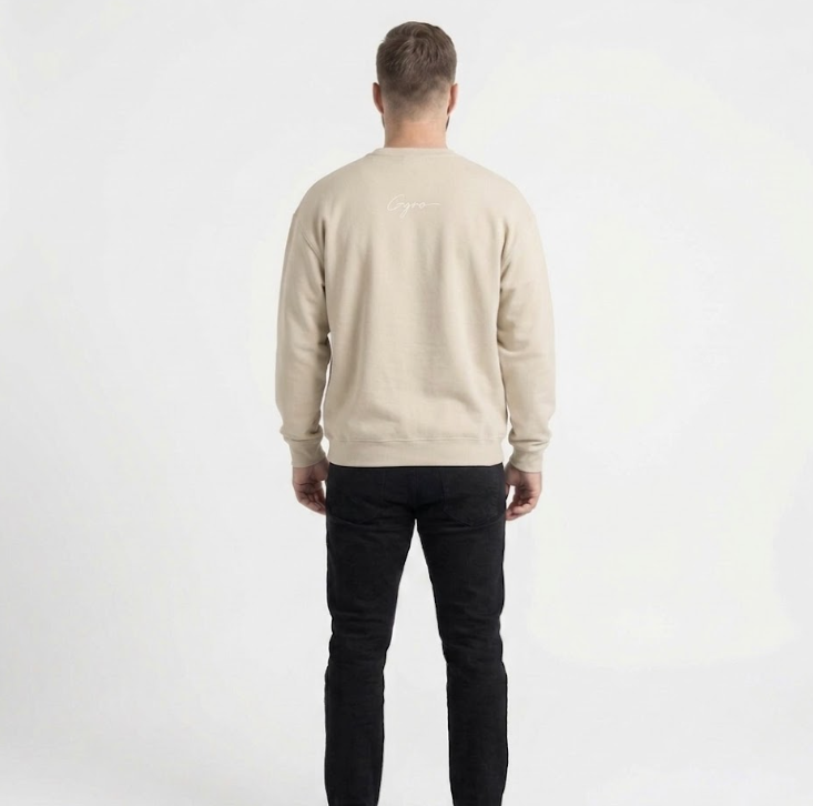 GYRO Crewneck Sand